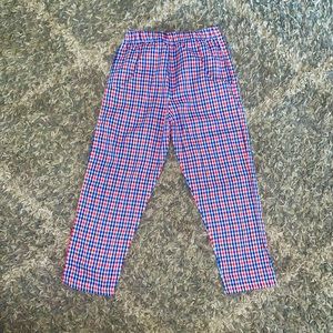 3T gingham pants boys